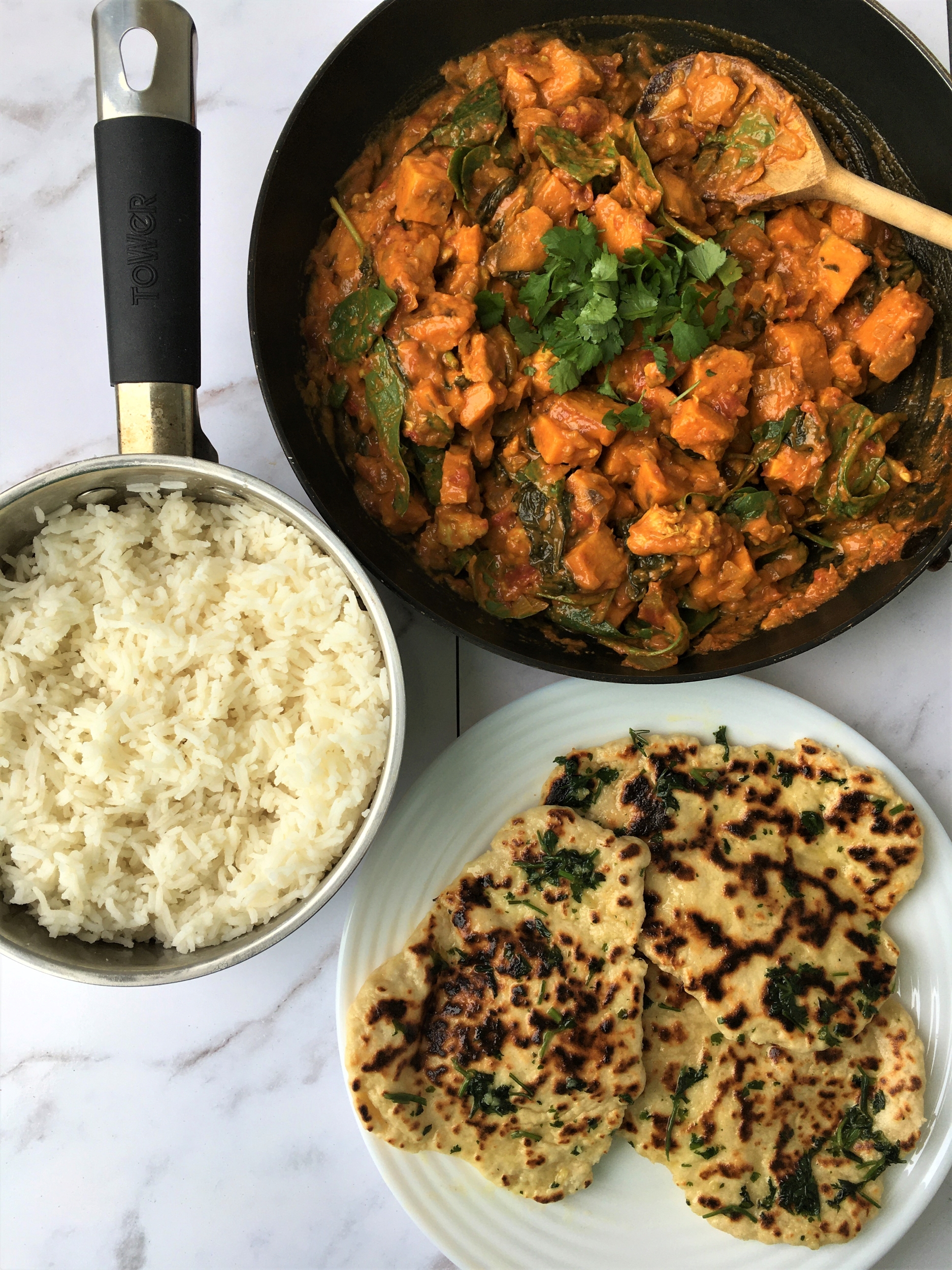 Chicken, Sweet Potato And Spinach Curry - TheUniCook