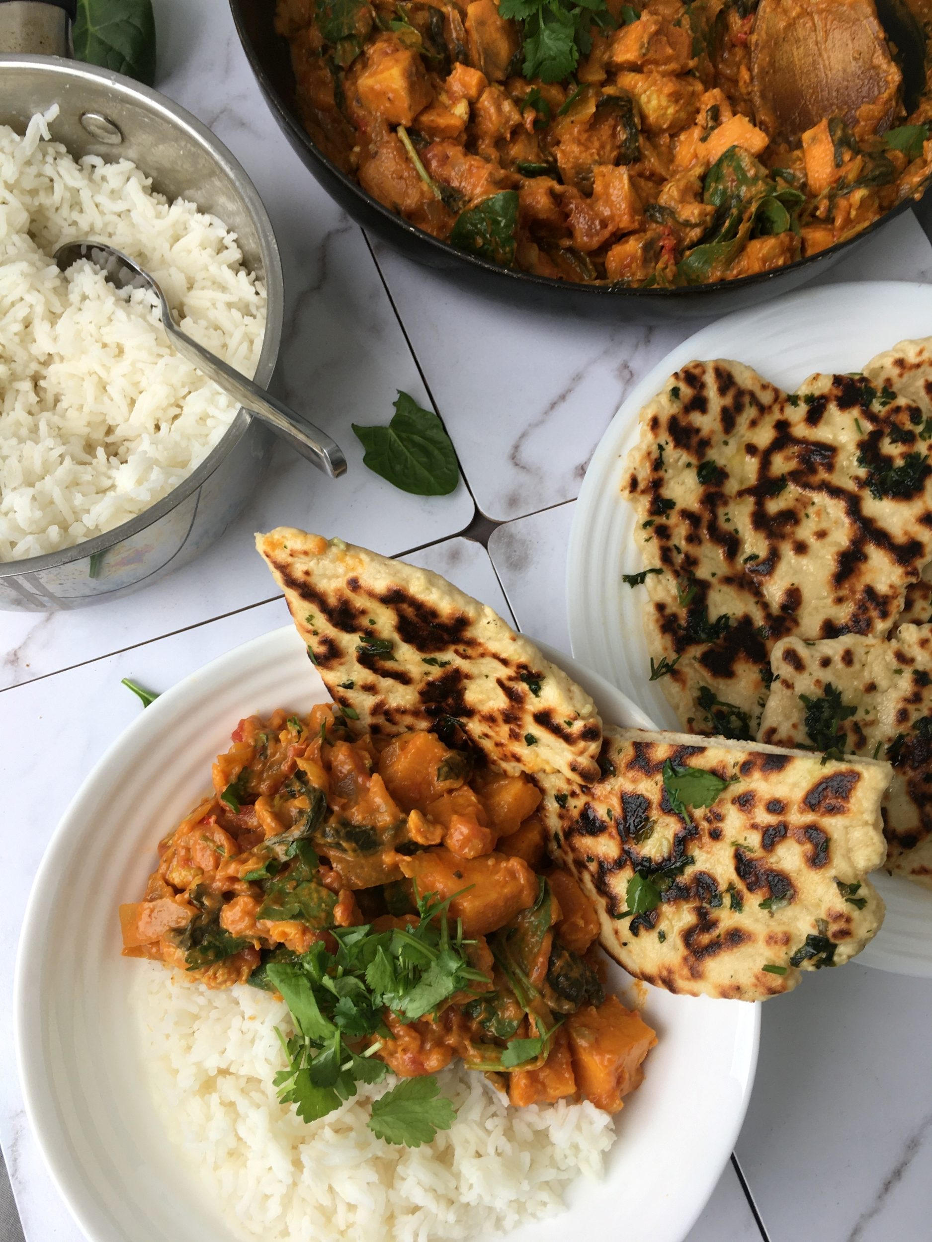 Chicken, Sweet Potato And Spinach Curry - TheUniCook